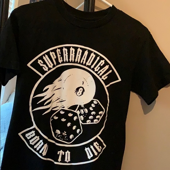 Superrradical Born to Die Tee - Picture 1 of 1